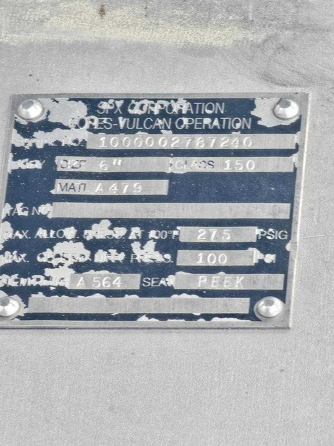 Used Used 2500 Gallon Jacketed Tank, 316 Stainless Steel, With Mixer