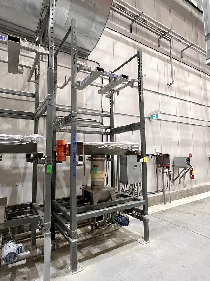 Used Used Formpak Bulkbag Unloaders, Model 500-FL-3-CS, Lot of Two