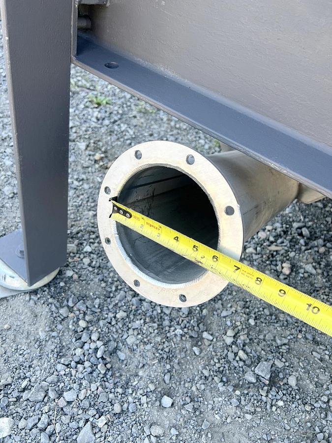 Used Used Mikro Pulverizer Hammermill, Swinging Hammers, 60 HP , With Screw Conveyor