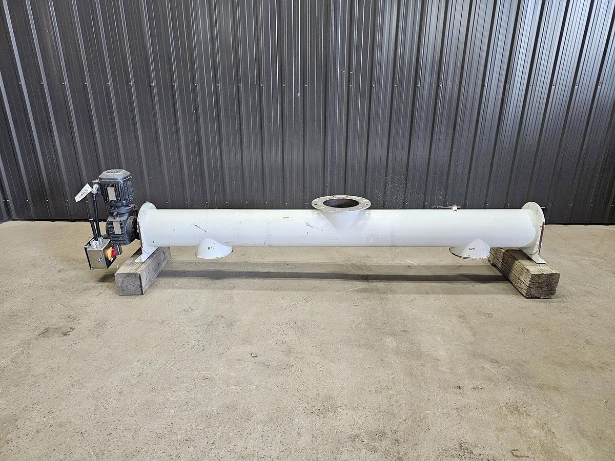 Used Used Screw Conveyor, 8" Diameter X 104'' Long