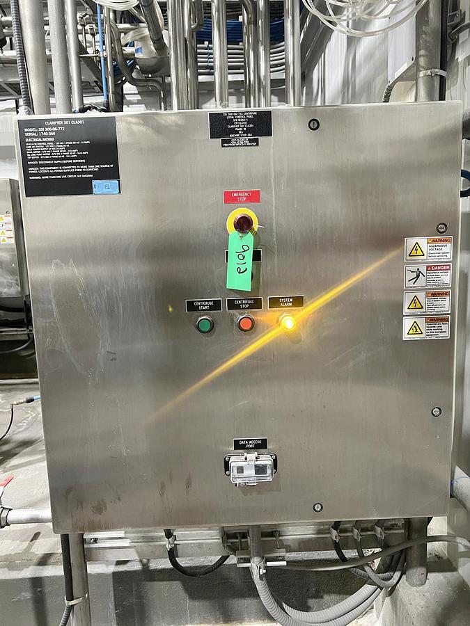 Used Used GEA Westfalia Disc Stack Centrifuge, Model SSI-300-06-772