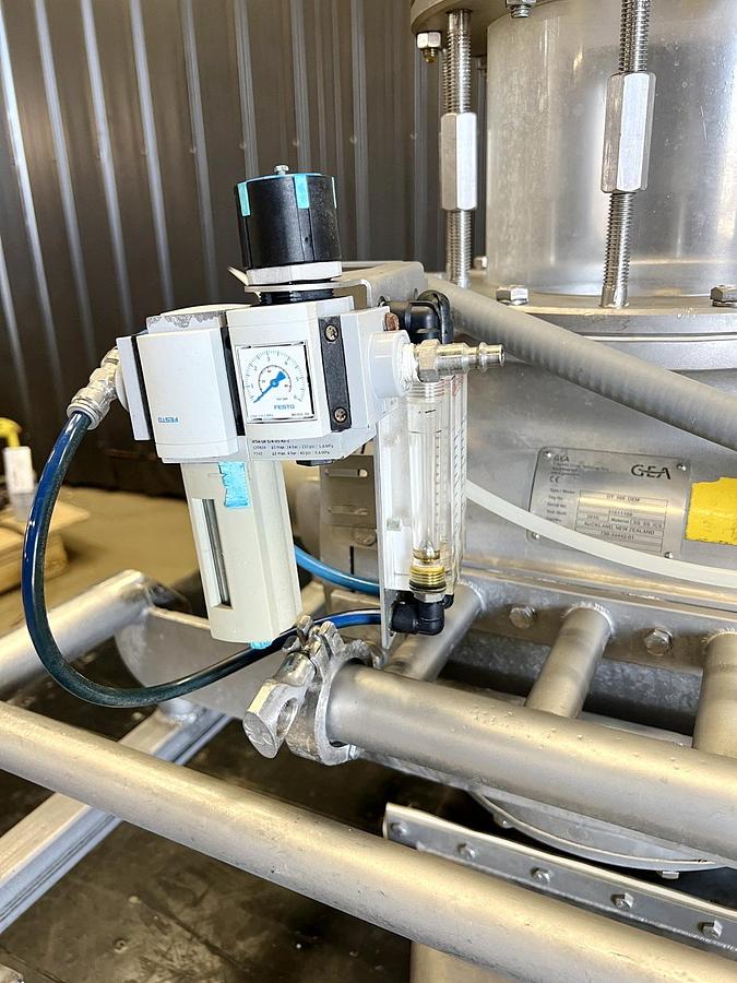 Used Used GEA Rotary Air Lock Valve, 8'' x 8''