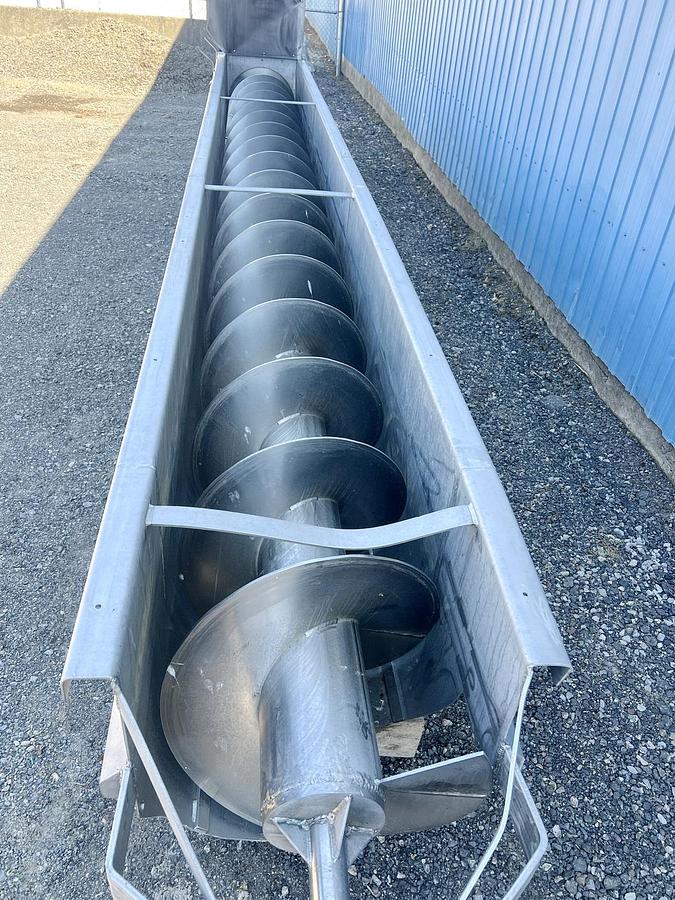 Used Used Screw Conveyor, 24’’ Diameter x 252’’ Long