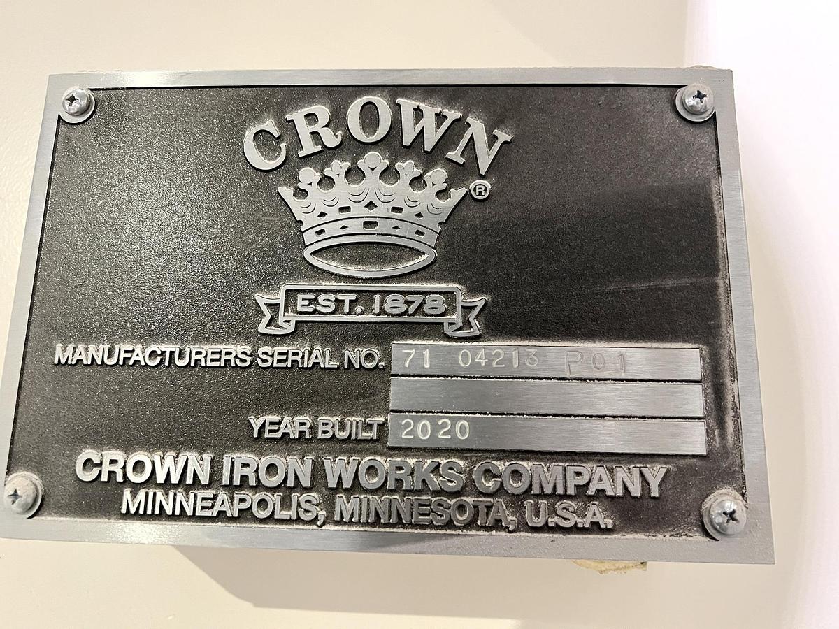 Used Used Crown Dehulling Aspirator System