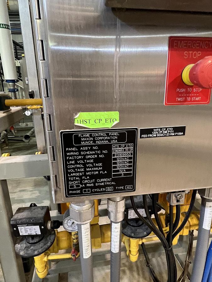 Used Used Mariott Walker - Model 14T-4-2C-2BH Spray Dryer