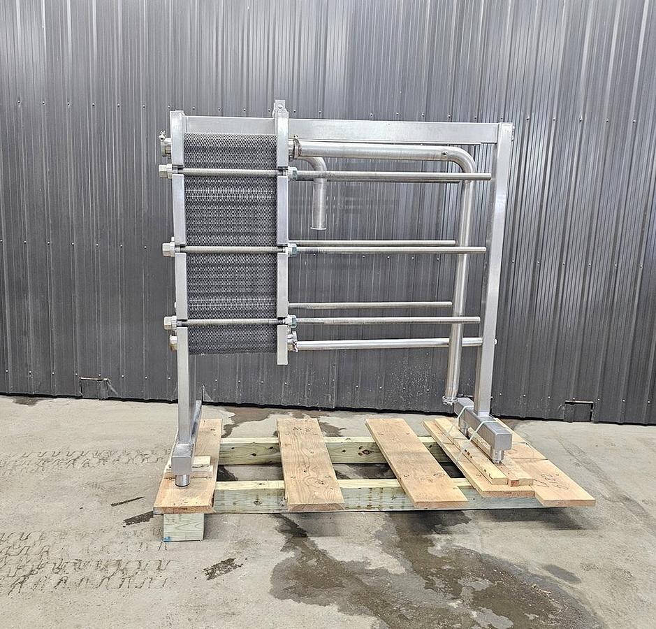 Used Used AGC Plate Heat Exchanger, Sanitary
