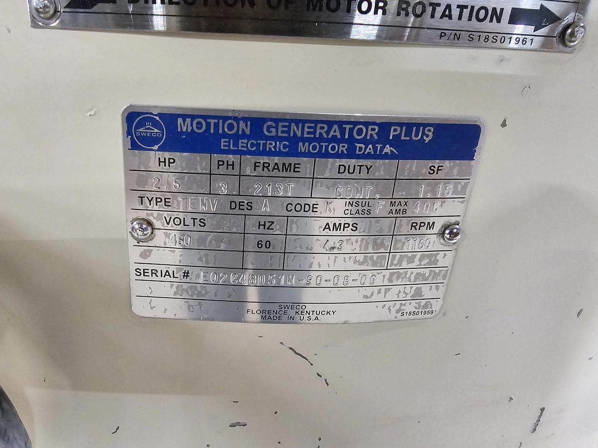 Used **Levy Recovery Group Michigan - lot 282 - sweco screen