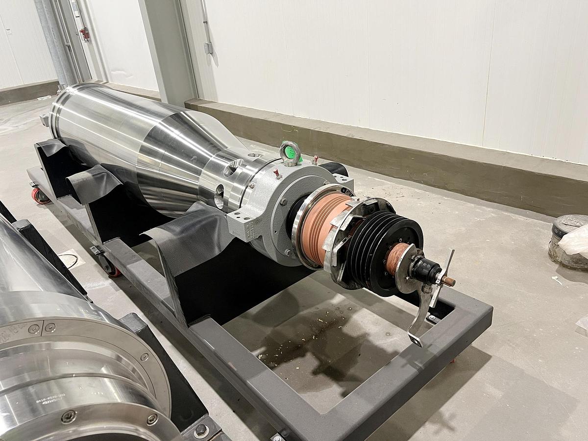 Used Unused GEA Westfalia Protein Master CF 7000 Rotating Assembly
