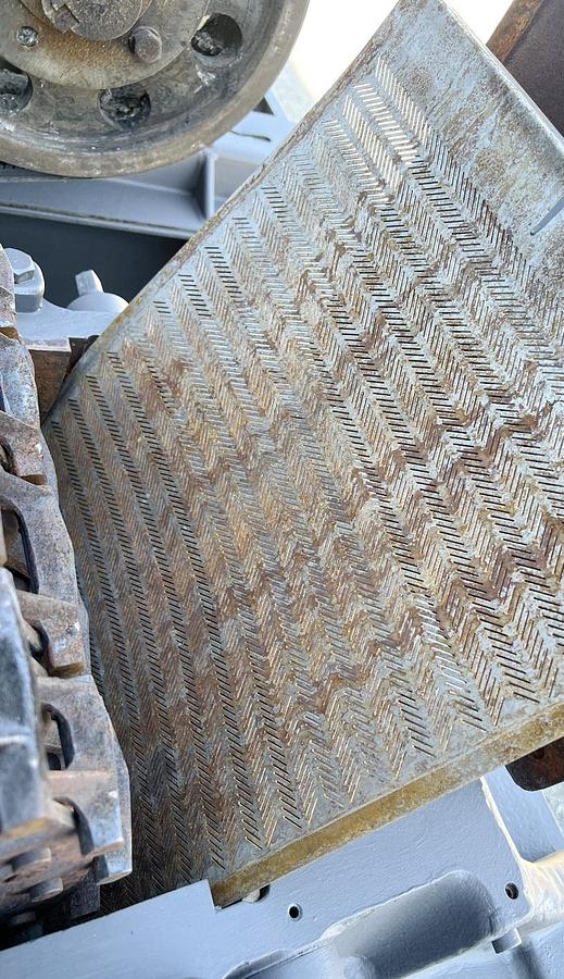 Used Used Mikro Pulverizer Hammermill, Swinging Hammers, 60 HP , With Screw Conveyor