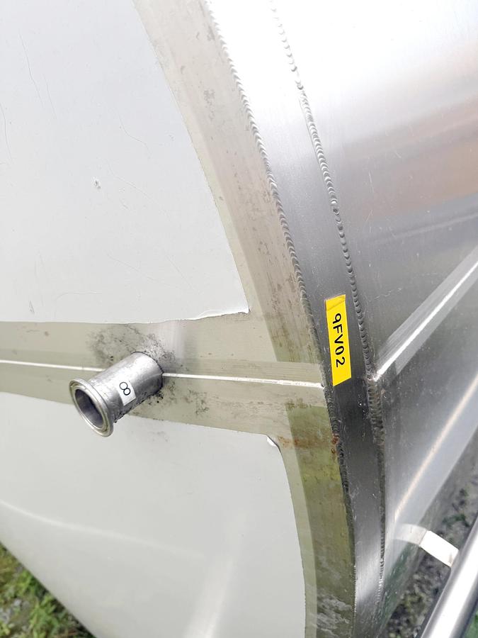 Used Used 2947 Gallon Tank, 304 Stainless Steel