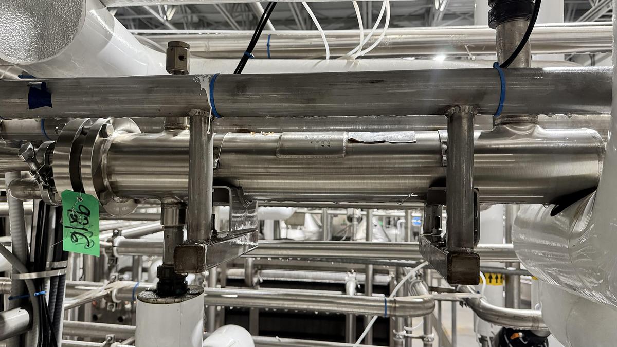 Used Used Enerquip Heat Exchanger, Tube & Shell
