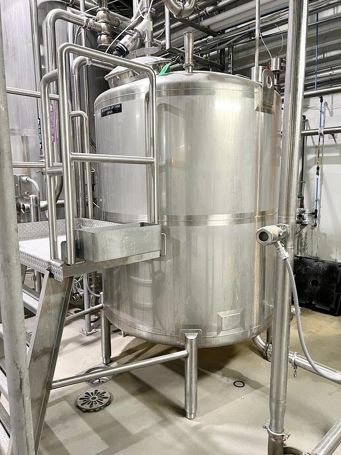 Used Used 750 Gallon Tank, 316L Stainless Steel