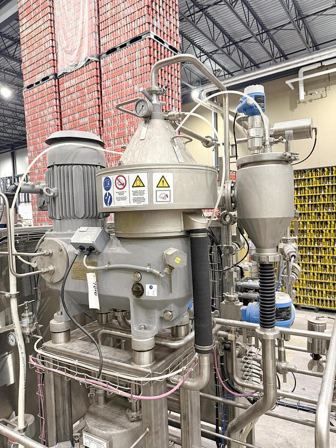 Used Used GEA Westfalia Clarifier Skid, Model GSC 18-06-577