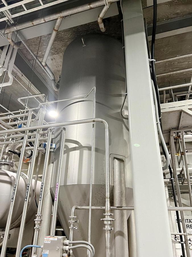 Used Used Caloris MVR Heated Forced Circulation Evaporator System