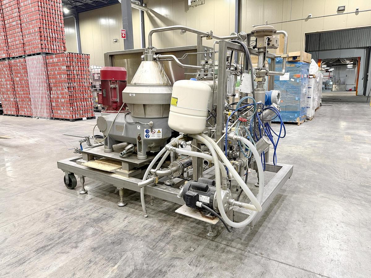 Used Used GEA Westfalia Clarifier Skid, Model GSC 18-06-577
