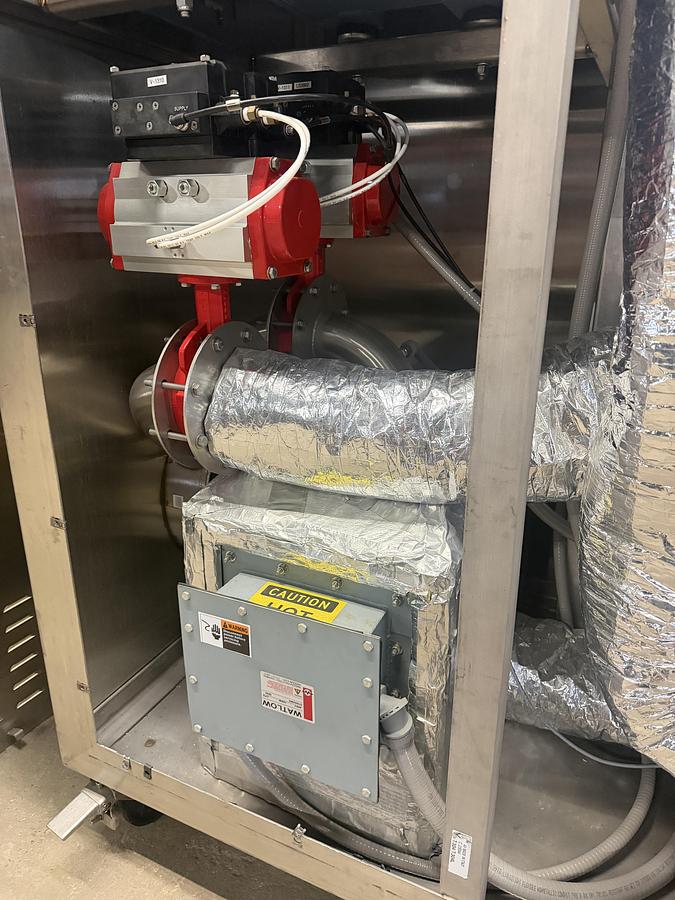 Used Used Fluid Air Fluid Bed Dryer / Granulator, Model 20L