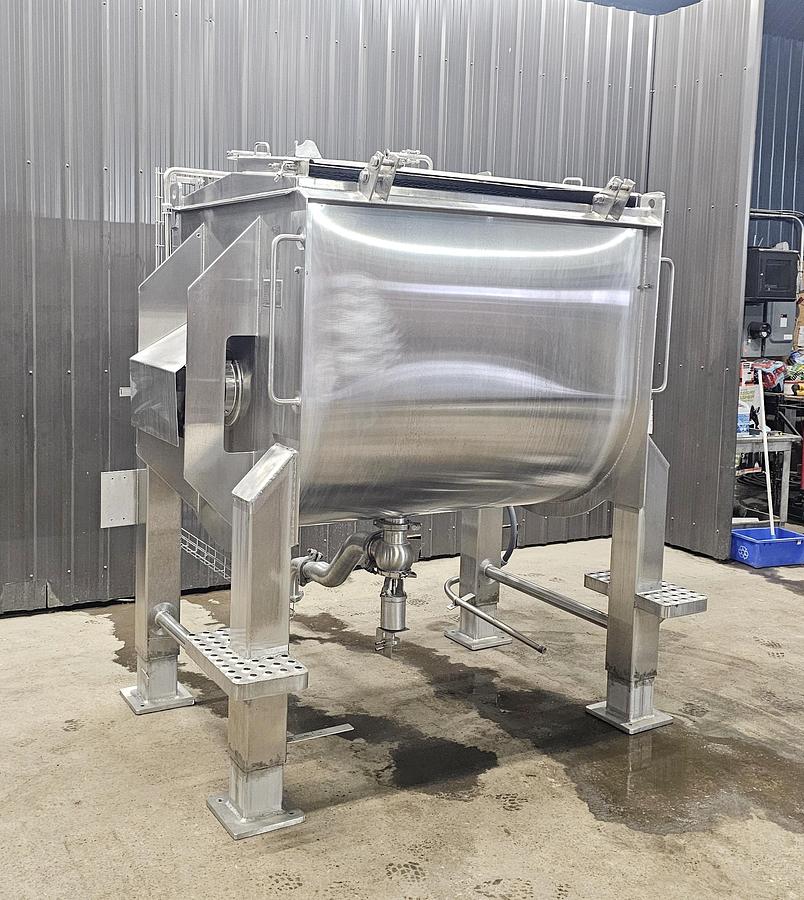 Used ANTO SEE NOTES - Harry Davis NY - Lot 217 - 400 Gal Feldmeier Ribbon Mix Tank