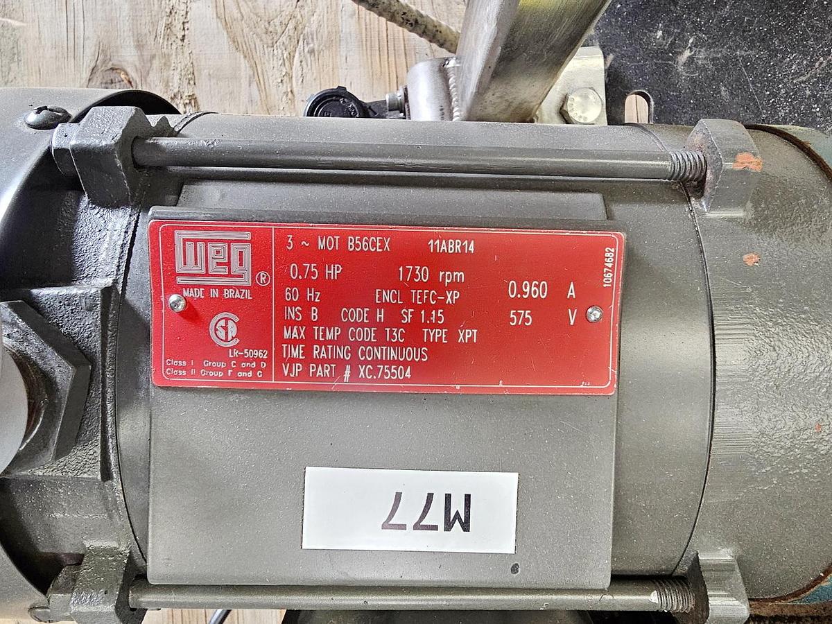 Used Used Rotary Air Lock Valve, 10" X 10"