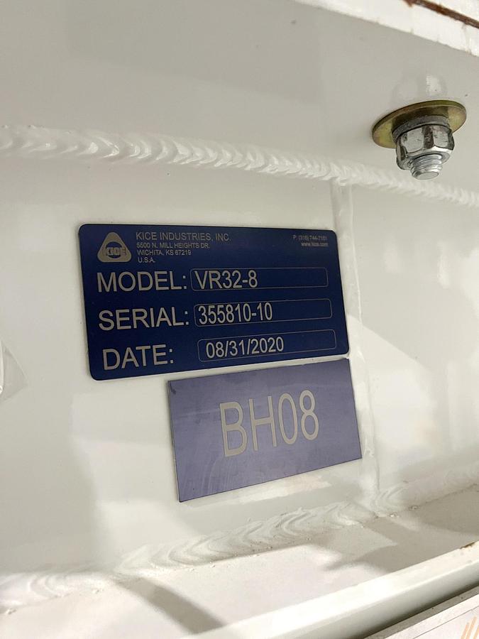 Used Used Kice XP Venturi Jet Filter, With Rotary Airlock & Fan