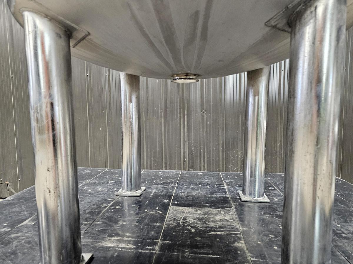 Used Used 275 Gallon Tank, Stainless Steel