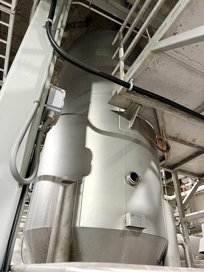 Used Used Caloris MVR Heated Forced Circulation Evaporator System