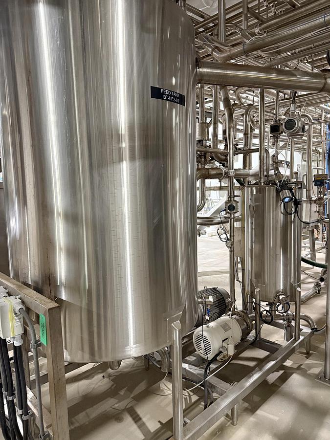 Used Used Ultrafiltration Skid (UF2) - 9 Stage Ultrafiltration System