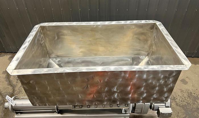 Used USED SEEPEX PROGRESSIVE CAVITY PUMP, STAINLESS STEEL, SANITARY