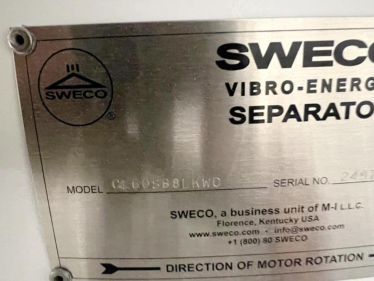 Used Used Sweco Vibrating Screen, 60''