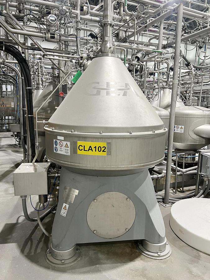 Used Used GEA Westfalia Disc Stack Centrifuge, Model SSI-300-06-772