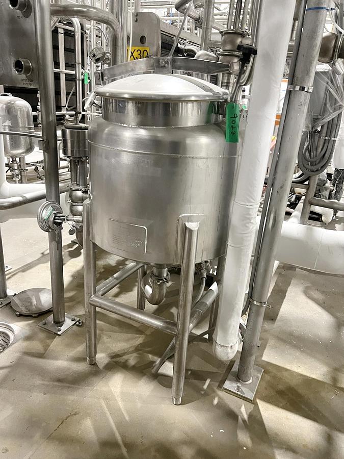 Used Used 25 Gallon Tank, 316L Stainless Steel