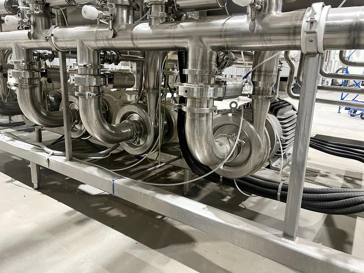 Used Used Ultrafiltration Skid (UF1) - 9 Stage Ultrafiltration System