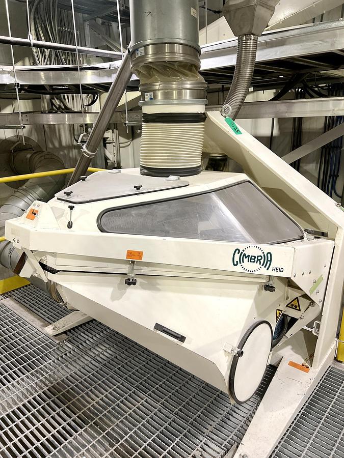 Used Used Cimbria Destoner, Model TS 180-S