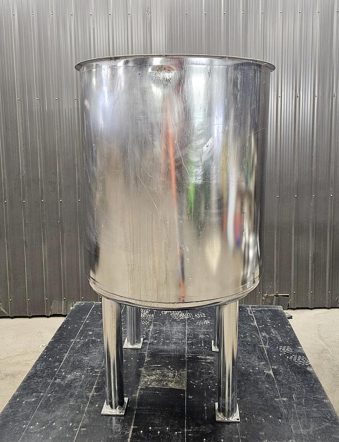 Used Used 275 Gallon Tank, Stainless Steel