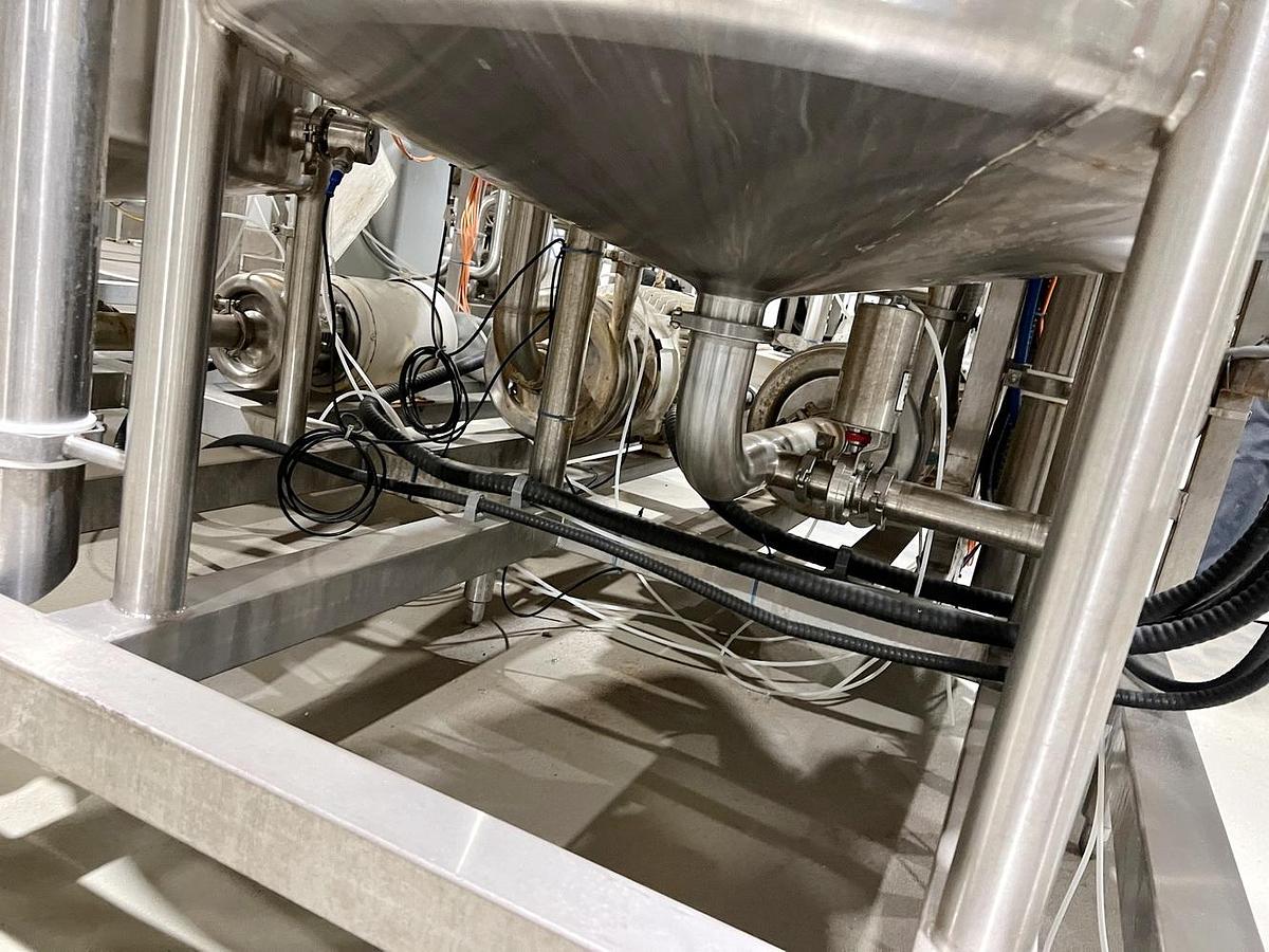 Used Used 4 Stage Nano Filtration System, With Pumps, Heat Exchanger, Tanks