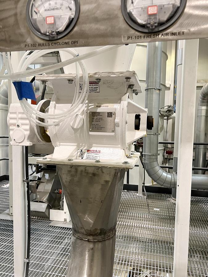 Used Used Crown Dehulling Aspirator System