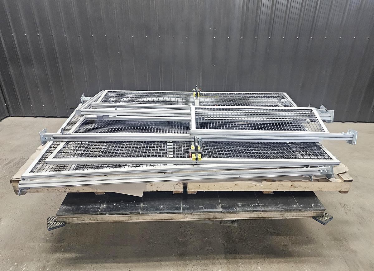 Used Used A&M Process Equipment Double Cone Blender, With Safety cage