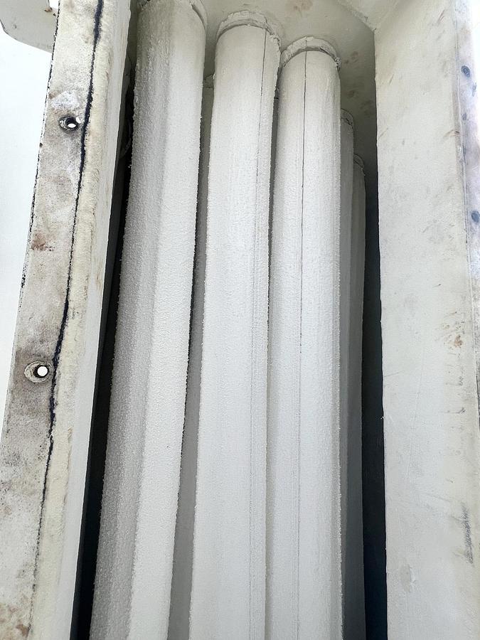 Used Used Semco Dust Collector, Pulse Air, with Rotary Valve