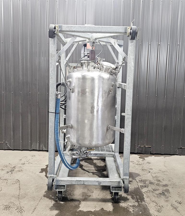 Used Amplio Auction - Lot 51 Stainless steel mixing tank