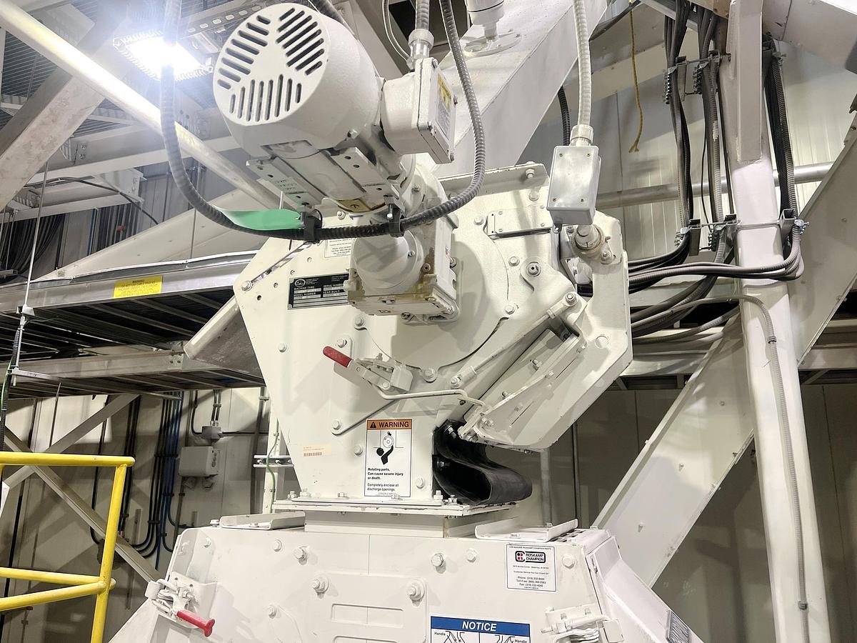 Used Used CPM Roskamp Champion 125 HP Hammermill, With Rotary Feeder