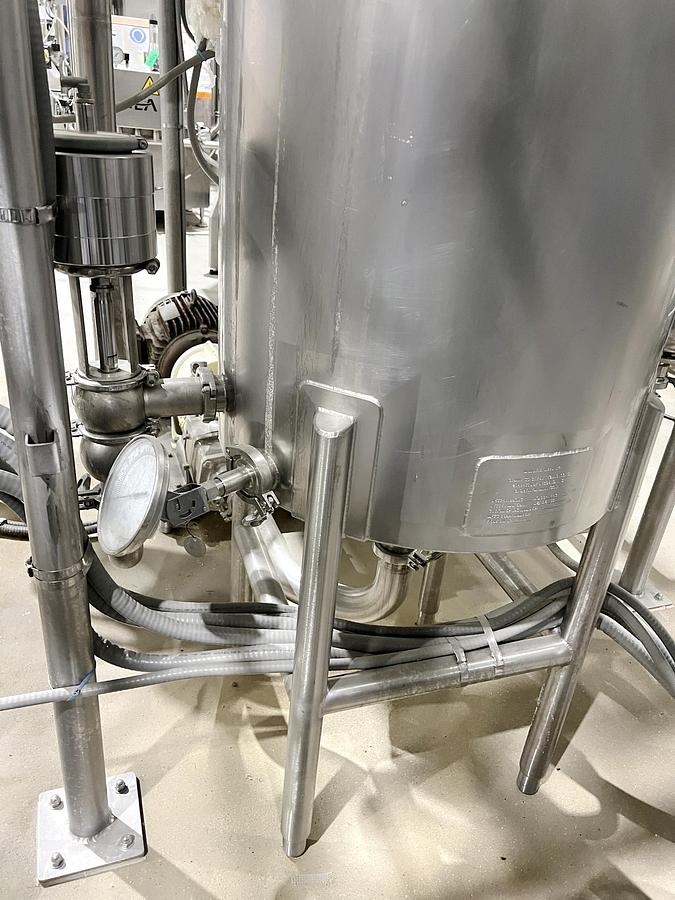 Used Used 50 Gallon Tank, 316L Stainless Steel