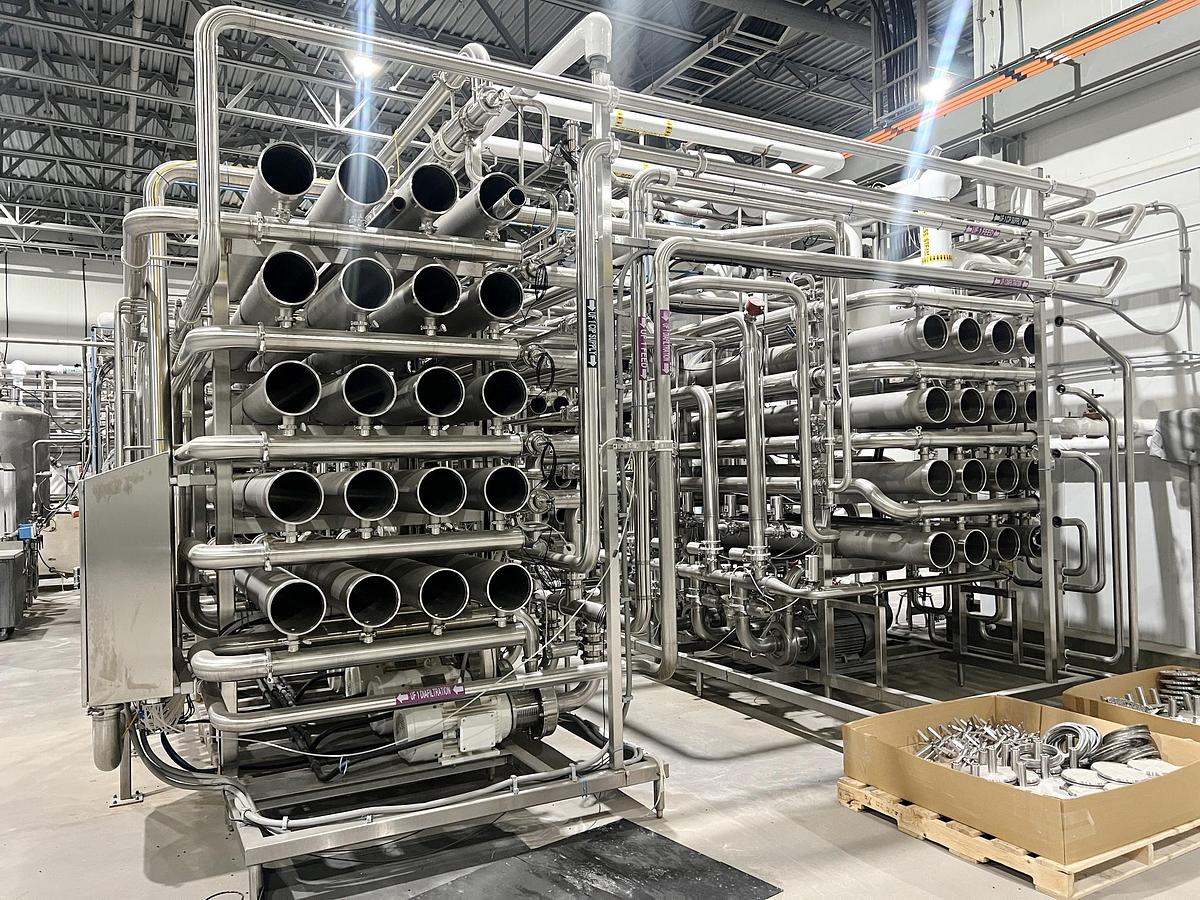 Used Used Ultrafiltration Skid (UF1) - 9 Stage Ultrafiltration System