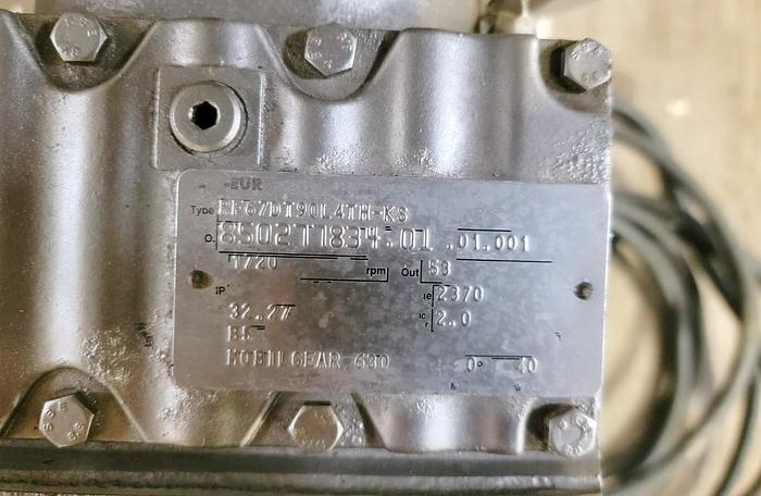 Used USED SEEPEX PROGRESSIVE CAVITY PUMP, STAINLESS STEEL, SANITARY