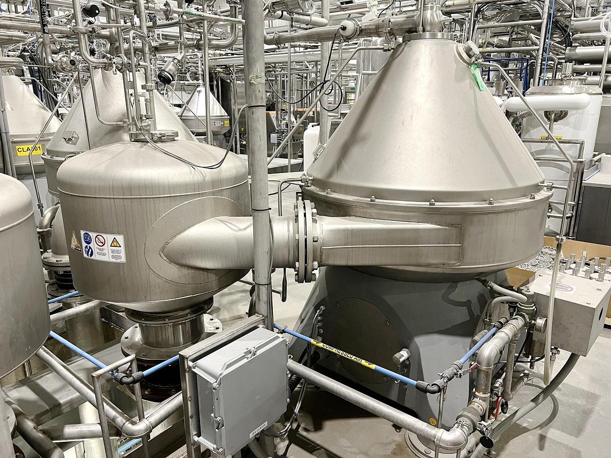 Used Used GEA Westfalia Disc Stack Centrifuge, Model SSI-300-06-772