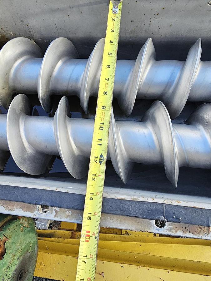 Used Used Holoflite Screw Conveyor/Dryer, 14'' Diameter X 168'' Long
