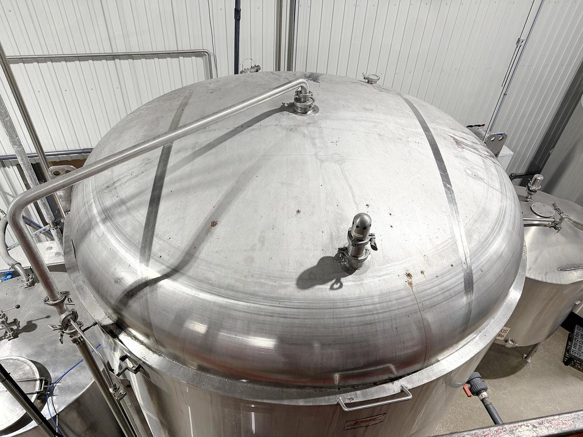 Used Used 3600 Gallon Jacketed Tank (Reactor), 304 Stainless Steel