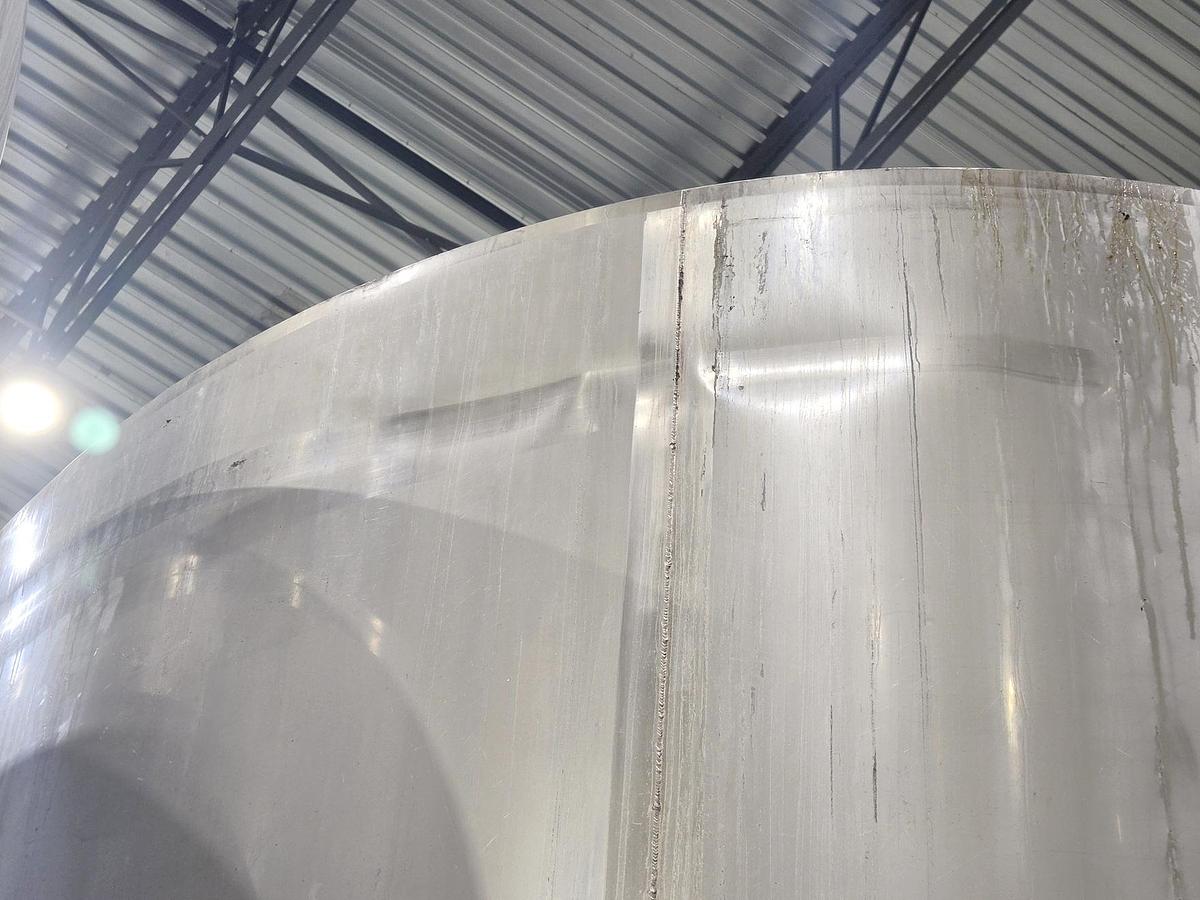 Used Used 10,000 Gallon Feldmeier Jacketed Tank (Reactor), 304 Stainless Steel