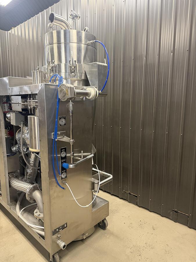 Used Used Fluid Air Fluid Bed Dryer / Granulator, Model 20L