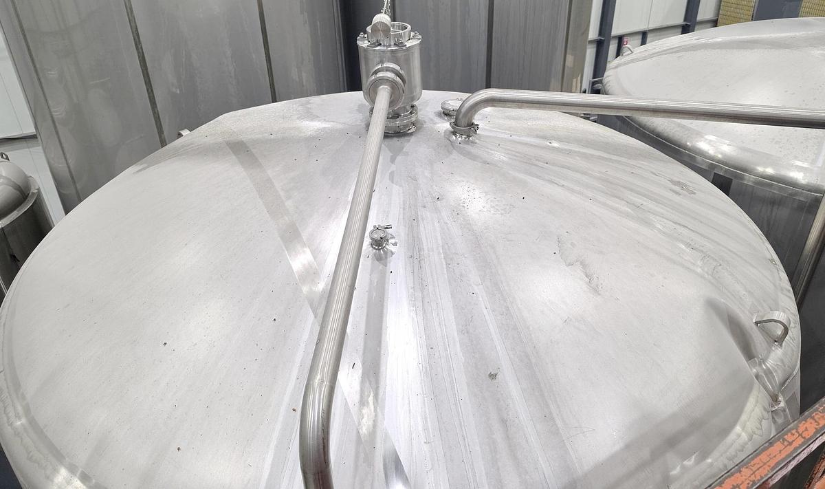 Used Used 10,000 Gallon Feldmeier Jacketed Tank (Reactor), 304 Stainless Steel
