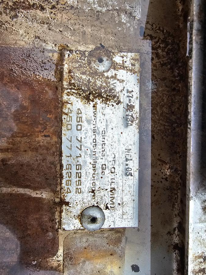 Used Used Law Marot Milpro screw conveyor, 10'' Wide x 79'' Long