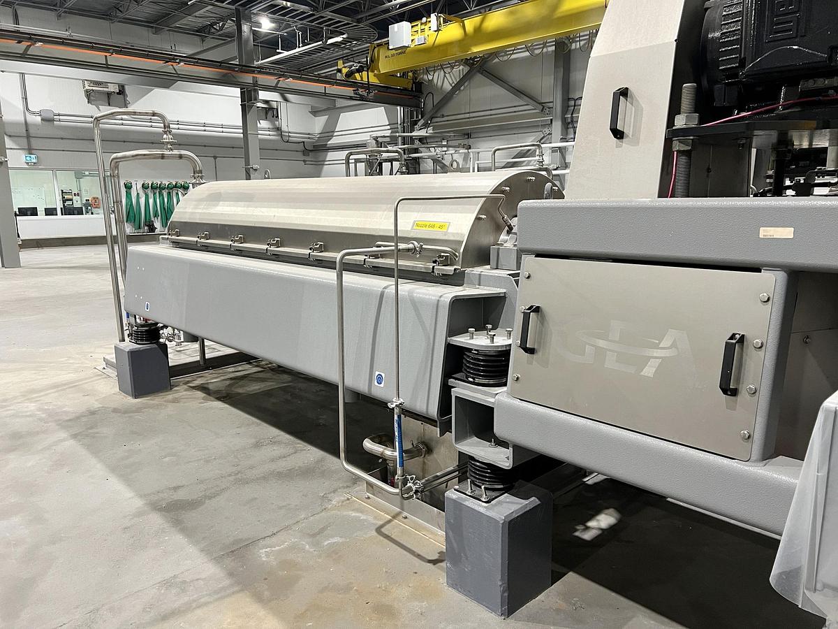 Used Used GEA Westfalia Decanter Centrifuge, Model Protein Master CF 7000